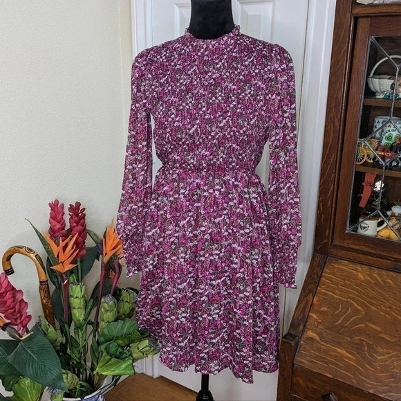 Moving Sale! DRAPER JAMES RSVP™ Floral Skater Dress - Picture 2 of 7